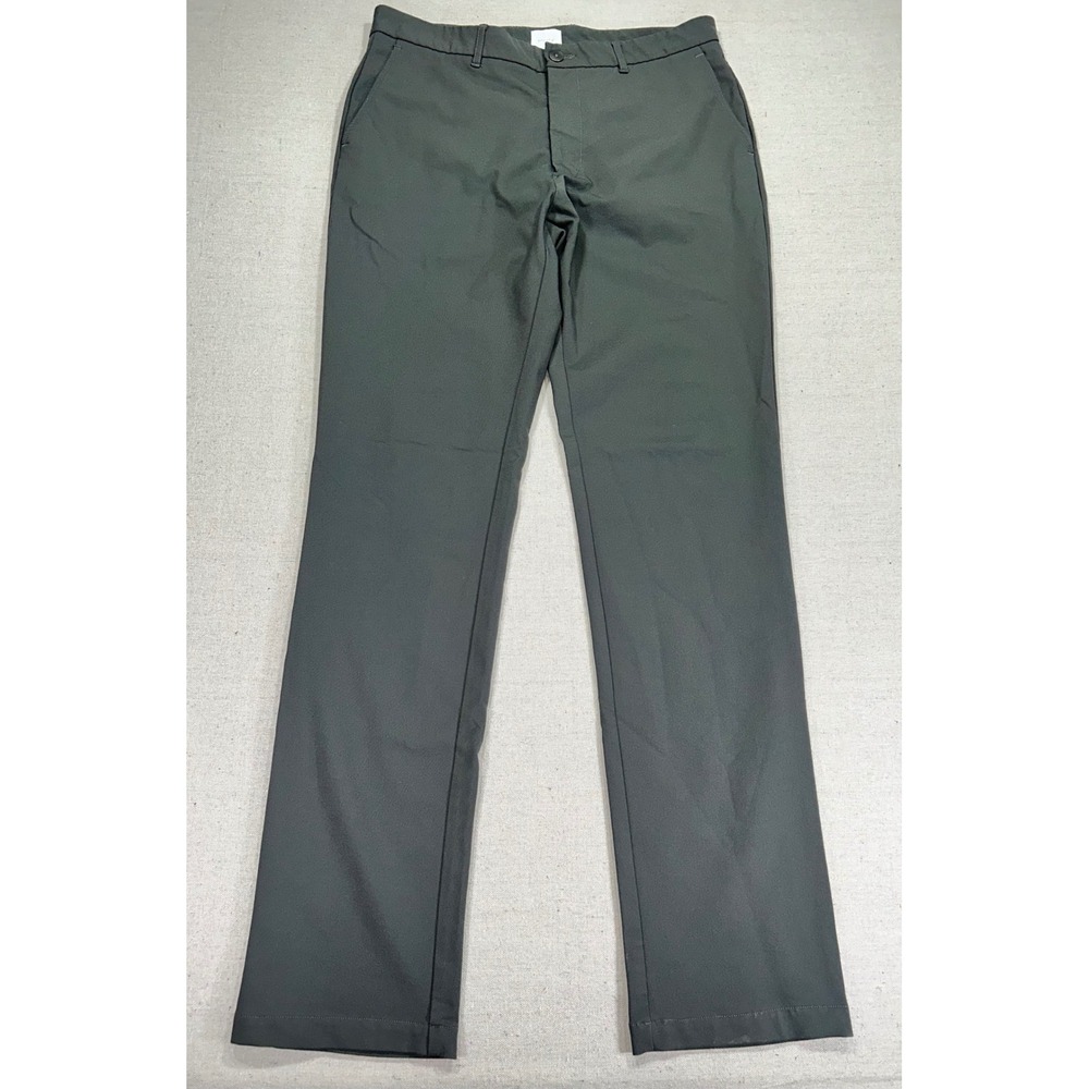 PROOF Men's 34 Performance Chino Golf Pants HUCKBERRY‎ MADE NYC Swiss Fabric